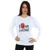 Marvel Womens/Ladies Spider-Man I Am Amazing Sweatshirt