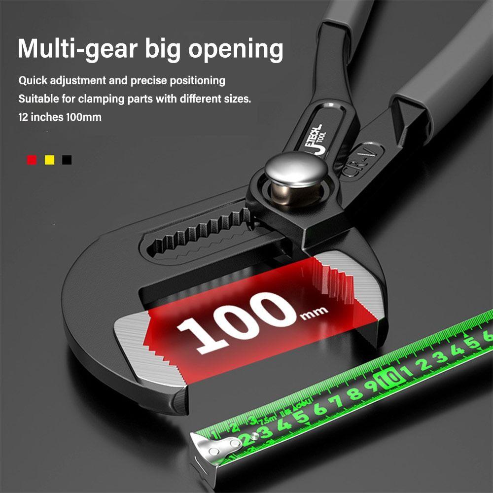 Регулируемые плоскогубцы для водяных насосов, прочные плоскогубцы для водопроводных труб, универсальный гаечный ключ для сантехника