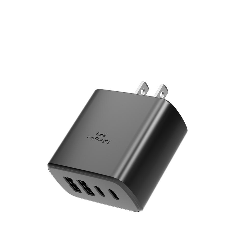 Многопортовая USB-зарядная головка для быстрой зарядки, подходит для Samsung iPhone, быстрая зарядная головка, зарядное устройство Type-C