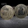 Bronze Challenge Coin Freedom Dies When Dictators Rise Metal Hobo Coin Live Free or Die Collectible Lucky Token Coin for Collectors