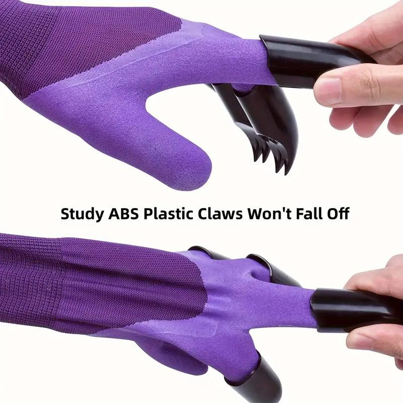 Garden Work Gloves Anti Slip Wear Resistant Latex Coated Protective Gloves