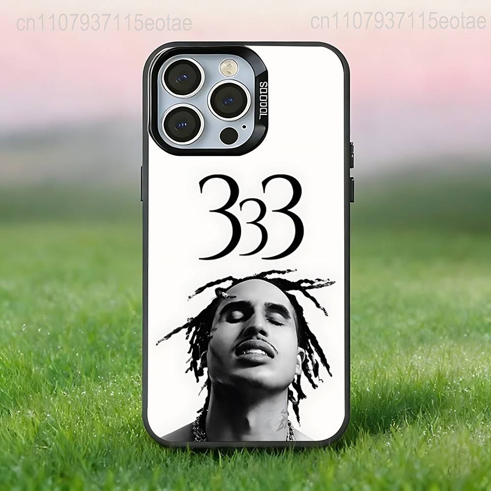 Rapper Matue 333 Album Phone Case For iPhone 17,16,15,14,13,12,11,Pro,Max,Plus,E,Air,Mini Anti Fall Black  Bumper