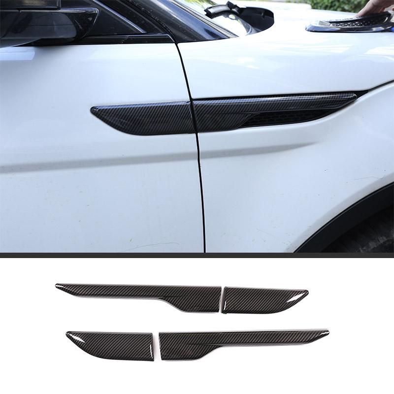 Для Land Rover Range Rover Evoque 2011-2018 Автомобильные наклейки-декоративные накладки на консоль переключения передач из углеродного волокна Аксессуары