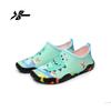 Детские ручьевые туфли пляжные туфли и носки wading shoes быстросохнущие дышащие для улицы пол дом кожа мягкое дно ловить море