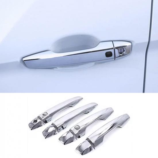 Chrome Car door Handle Cover Trim 8pcs For Mitsubishi Outlander -2024