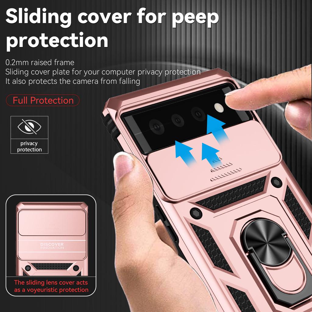 Comfortable Ring Holder Lens Cover Case For Google Pixel 6 Pro Pixel7 Pixel6 Pixel6a Pixel8 Pixel 6a 7a 8 7 Pro Pixel7a Cases
