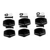 6Pcs Guitar Tuning Peg Buttons Metal Stable Universal Tuner Buttons Replacement for Acoustic Electric Guitar