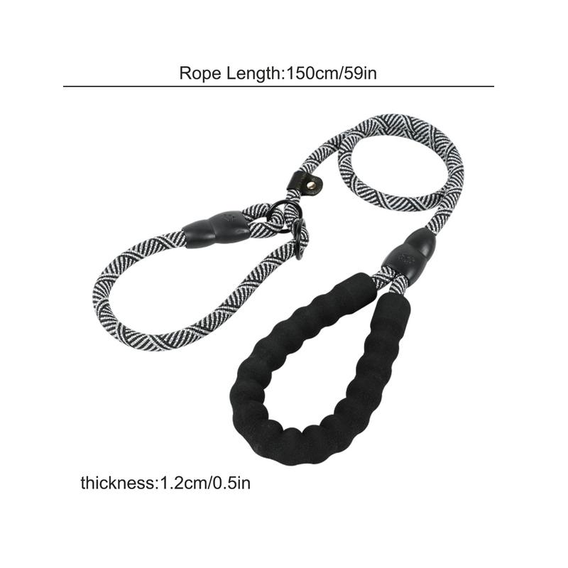 Амортизирующая собачья веревка 4,9 фута Поводок для выгула питомца Длинная тяговая веревка Веревка для выгула питомца, собаки, кошки, щенка Для