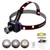 New Led Strong Light Headlamp USB Rechageable Motion Sensor Headlight Portable Fishing Camping Outdoor Head Lamp Work Flashlight