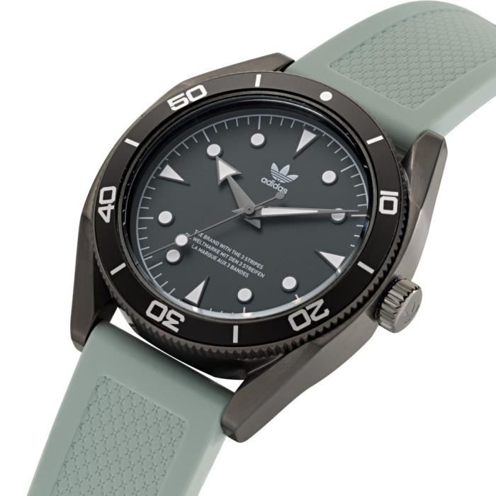 Montre à bracelet Adidas Watches AOFH22001 Silicone Gris