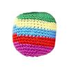1/3/6/12Pcs Geometric Pattern Handmade Knitted Footbag Sack Durable Magic Juggling Balls  Children