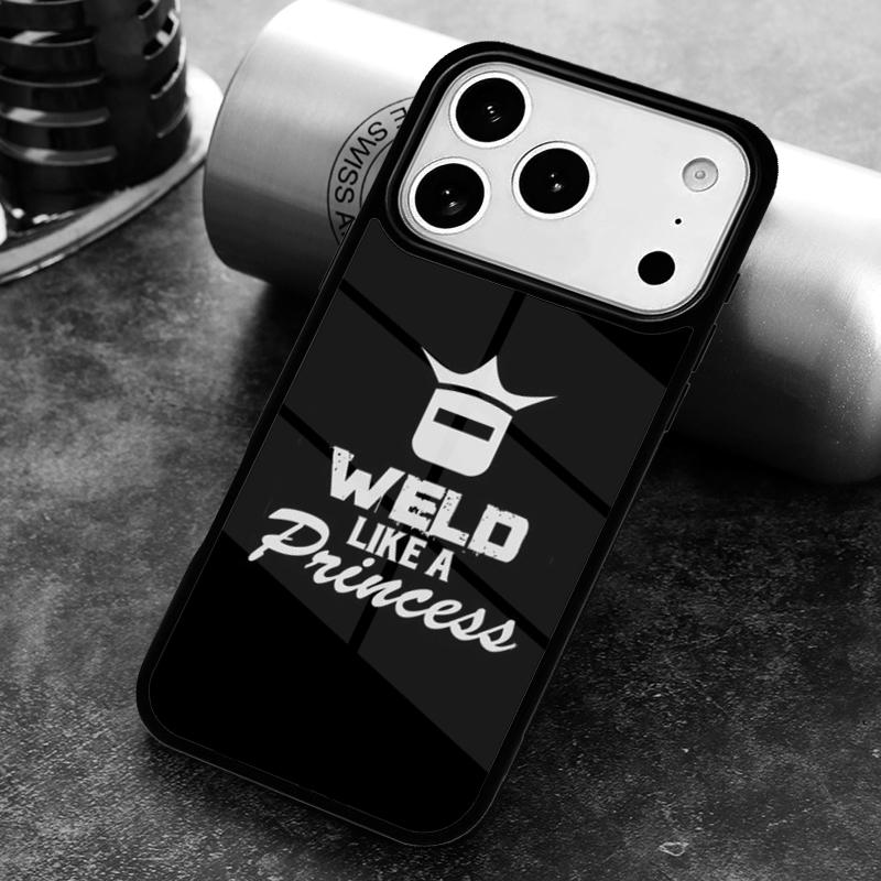 Funny Welding Quote Phone Case for iPhone 17 16 15 Pro Max Air 14 13 12 11 Plus Shockproof Cover