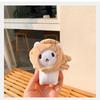 Korean Ins Snapper Cat Plush Doll Doll Pendant Bag Accessories Keychain