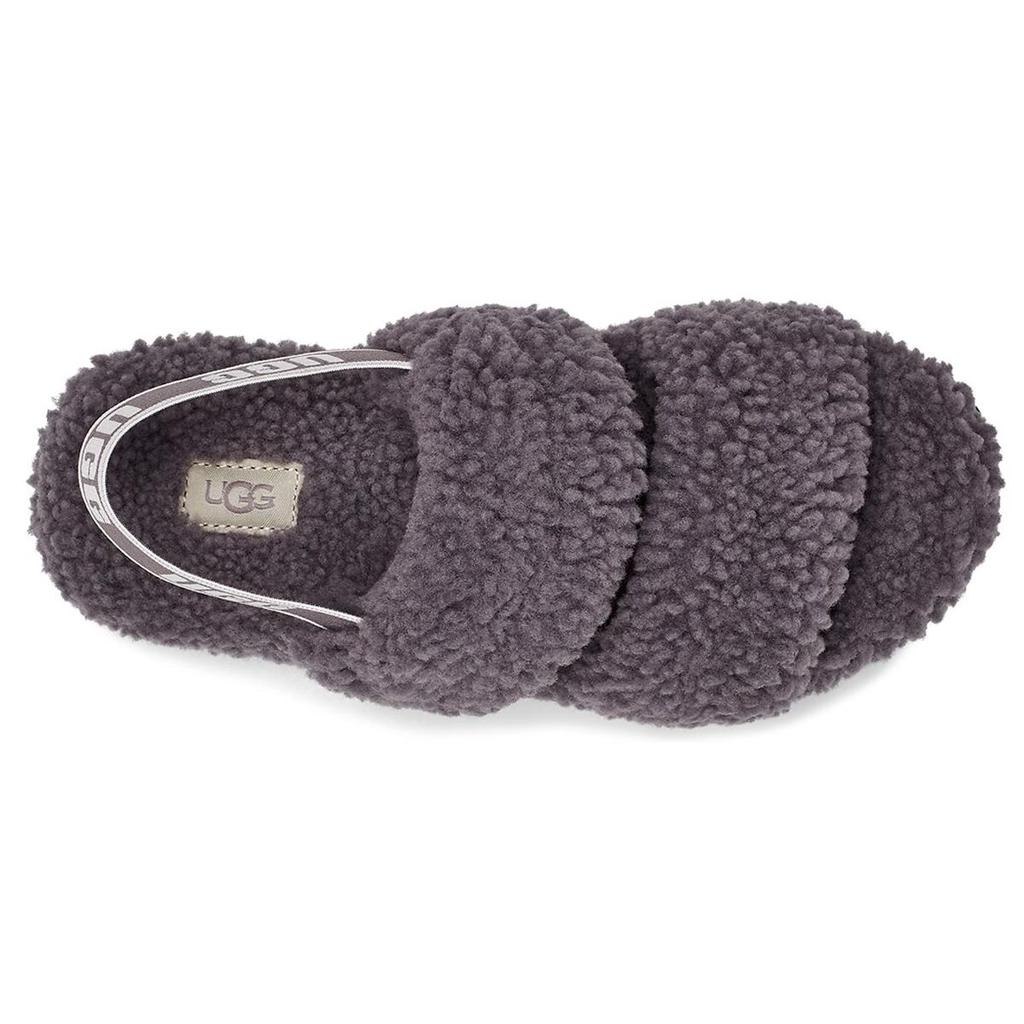 UGG О, сандалии Fluffita Серые Женские 1120876-SHA