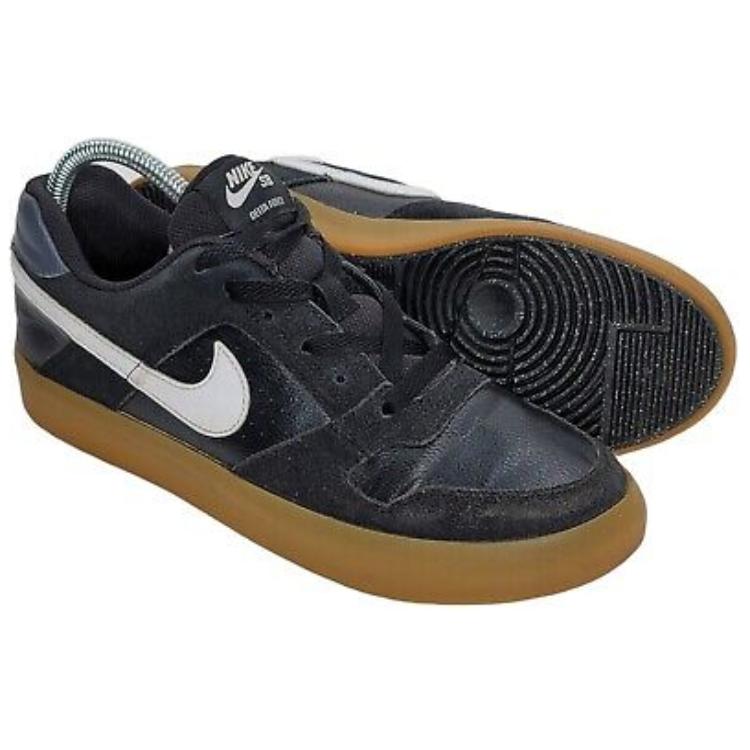 Nike Sb Delta Force Vulc Черный с коричневой подошвой 942237-005