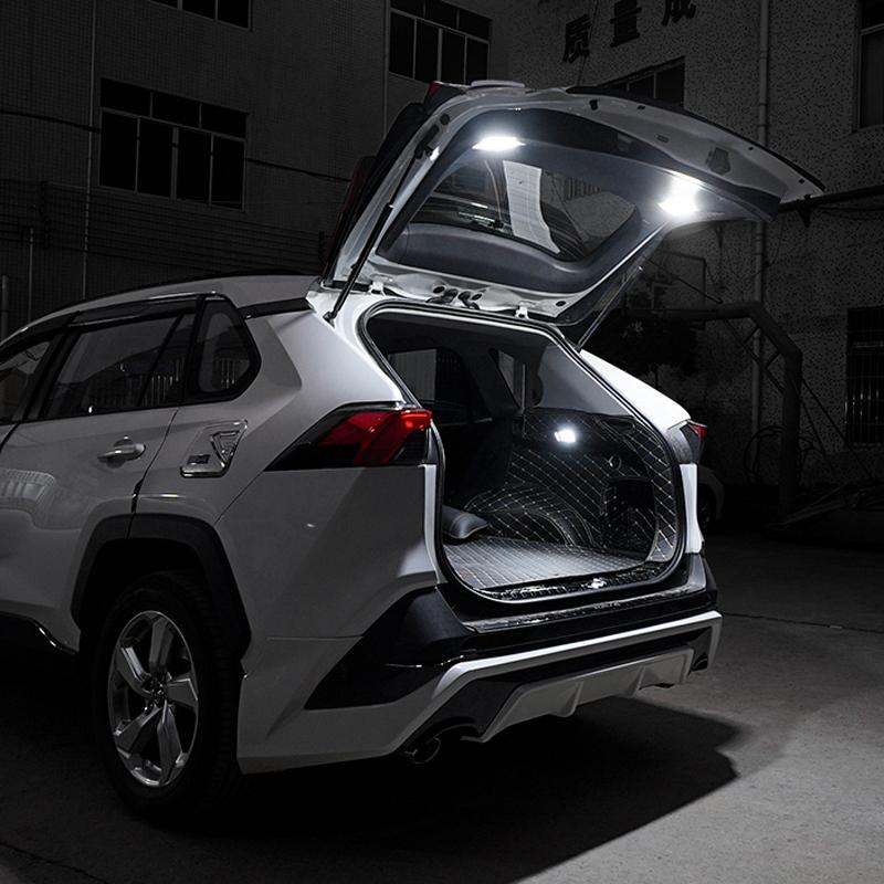 2Pcs LED Trunk Overhead Lights For Toyota RAV4 accessories Rear Hatch Door Lid Trunk Cargo Lamp Trunk Ceiling Lighting 2019-2024
