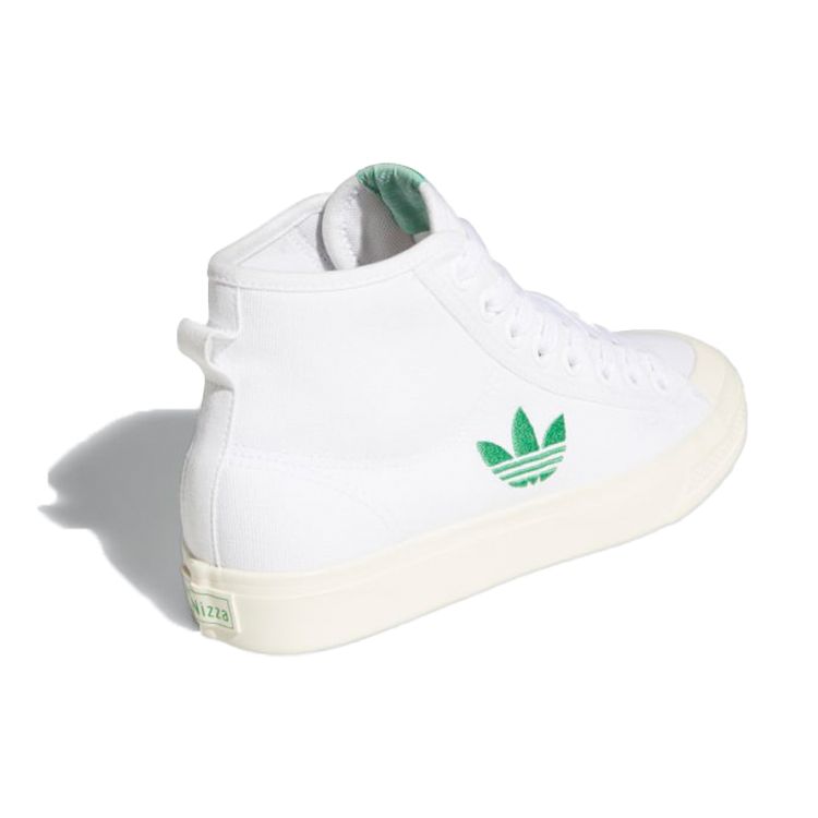 adidas Originals Nizza Canvas Дышащие Высокие Кеды Кроссовки Женские Q46383