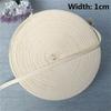1-5cm Wide Webbing Herringbone Fabric Cotton Bias Binding Tape Roll Sewing Trims Craft Edging