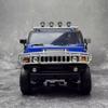 Шоссе 61 1:18 H2 внедорожник SUV коллекция моделей автомобилей из сплава и предметы для просмотра
