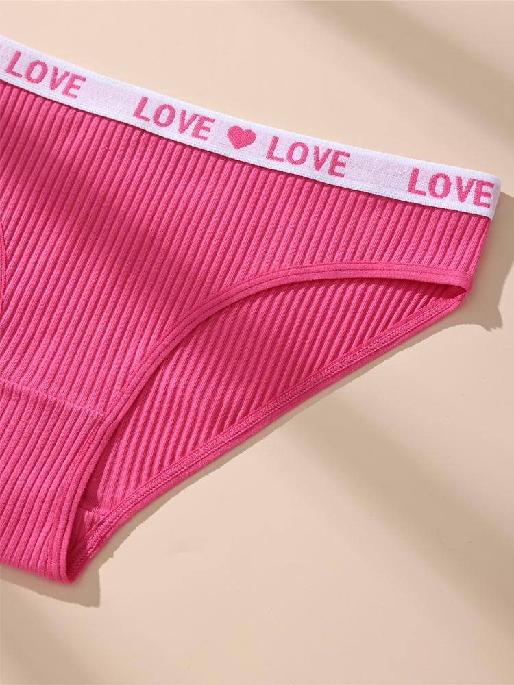 7PCS Women Panties Striped Briefs Sexy Women Low-Rise Breathable Cotton Panty Female Soft Underwear Ladies Underpants