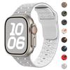 Магнитный силиконовый браслет для Apple Watch ultra 2 ремешок 49 мм 45 мм 44 мм 40 мм 42 мм 46 мм 41 мм 38 мм IWatch Series 10 SE 9 8 7