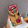 Middle Finger Girl Case For Samsung Galaxy S23 S22 S21 Ultra S9 S10 Note 10 Plus Note 20 Ultra S20 FE Cover