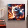 New Arrival 5D DIY Full Circle Diamond Painting "Kitten" Embroidery Cross Stitch Home Decor Gift
