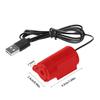 Микро погружной водяной насос для аквариумов с питанием от USB для постоянного тока 5 В 2-3 л/мин Мини-мотор для водяного насоса