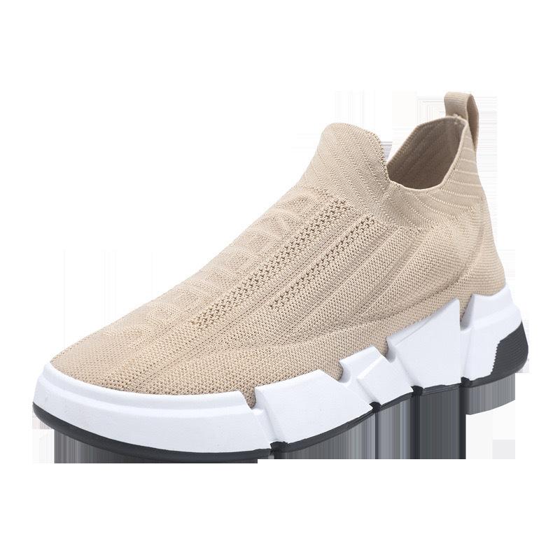 Весенние новые мужские туфли из сетки, дышащие и легкие, мужские спортивные и повседневные туфли на одну ногу