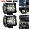 12V LED Light Bar 60W Combo(Flood+Spot) Dust-proof Weather-proof