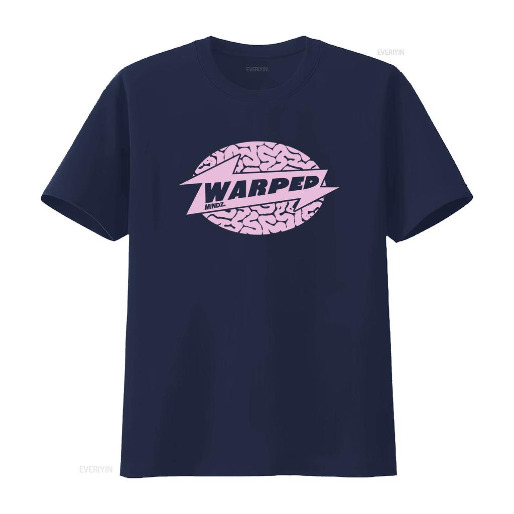 Стильная футболка Warped Mindz с принтом Warped Records House Music Techno Aphex Twin Edm винтажная стирка графический мягкий мужская