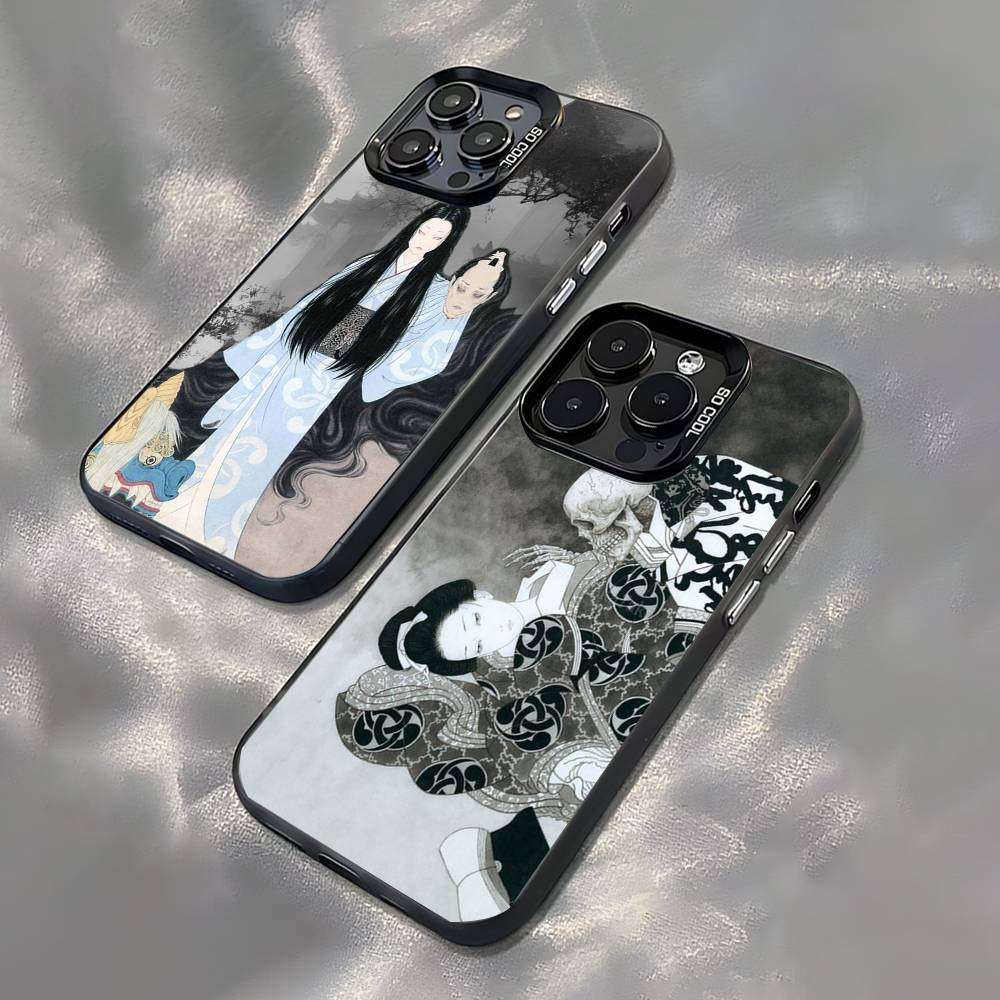 Художник Т-Такато Ямамото Чехол для телефона для iPhone 17,16,15,14,13,12,11,Pro,XS,Max,Plus,Mini,SE Черный Конфетный Матовый Ударопрочный Чехол
