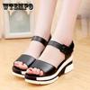 Women Summer Slippers Shoes Platform Open Toe Wedges Sandals Summer Comfort Lady High Heels Shoes
