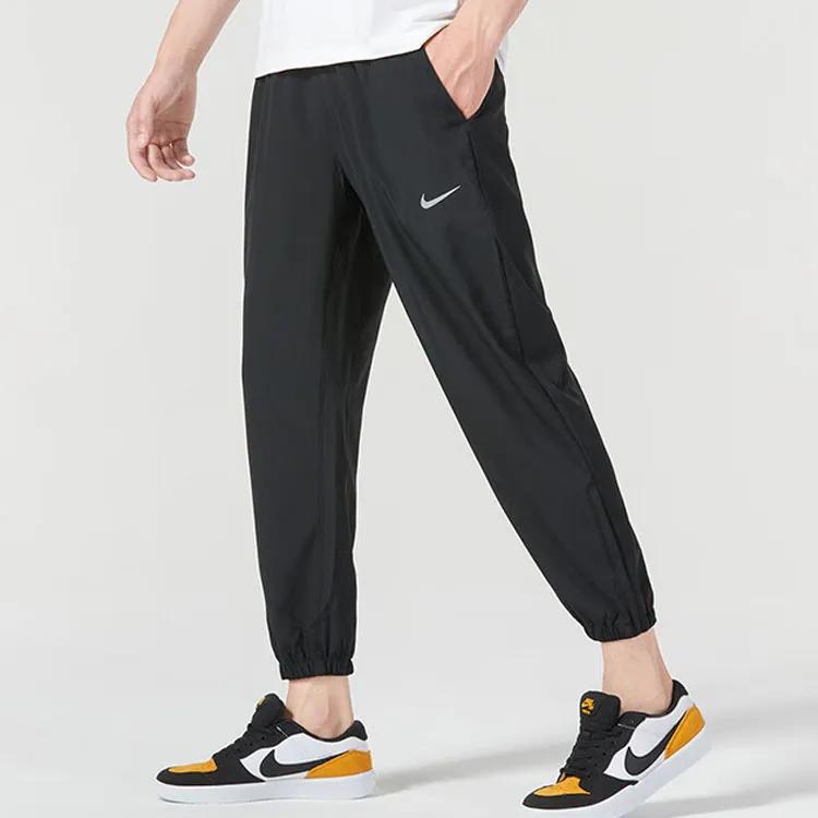 Мужская повседневная спортивная одежда Nike Унисекс С круглым вырезом Тонкая