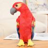 Simulation Parrot Plush Toy Soft Plush Stuffed Animal Parrot Doll Cute Toy Room Decoration Birthday Gift