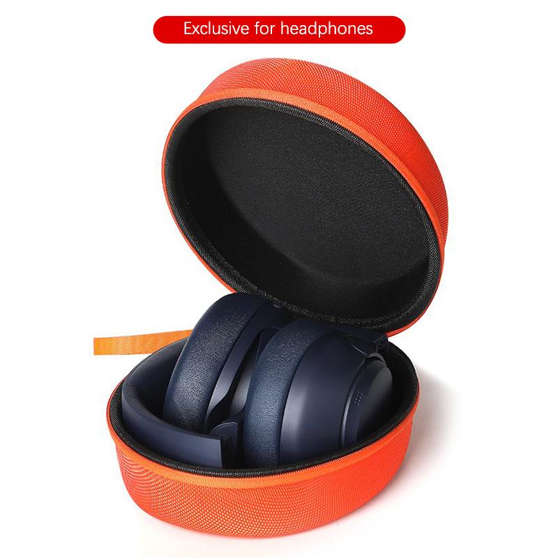 Портативная жесткая сумка-кейс из ЭВА для наушников Qcy H3/H4/Edifier/ Wh-1000Xm5, дорожная сумка для переноски, контейнер для хранения наушников