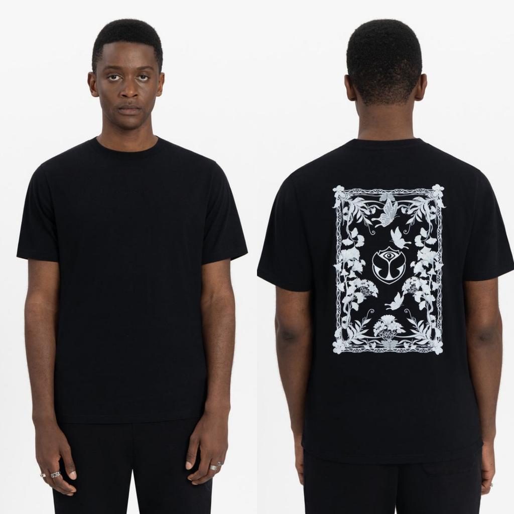 Tomorrowland Graphic Cotton Tshirt Unisex Summer Short Sleeve Fashion Brand Tshirt Luxury Casual Vintage Tees
