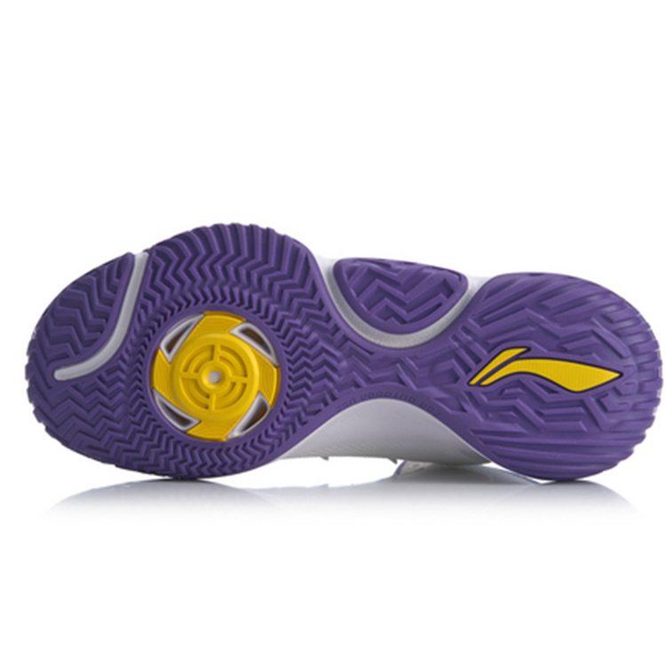 Li Ning Storm OUTDOOR Амортизация Скользкие Устойчивые к истиранию Средняя высота Li Ning Cloud Баскетбольные кроссовки Мужские ABPQ009-5