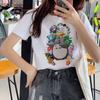 Kawaii Totoro Harajuku T-Shirt Women Studio Ghibli Cute Cartoon T-Shirt Ullzang 90s Funny Tshirt