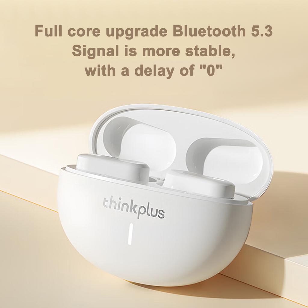 Lenovo Наушники LP19 True Wireless BT5.3 с чехлом для зарядки, спортивные наушники для бега, музыка