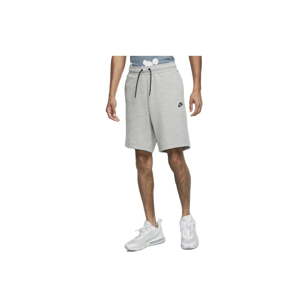 Nike Спортивная одежда Tech Флисовые шорты Серые мужские уличная одежда CU4503-063