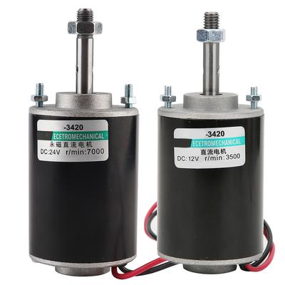  Двигатель с постоянным магнитом, высокоскоростной, с низким уровнем шума, вращающийся по часовой стрелке и против часовой стрелки, щеточные электродвигатели мощностью 30 Вт