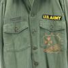 US.ARMY Vintage Long Sleeve Military Shirt Khaki Men's Used