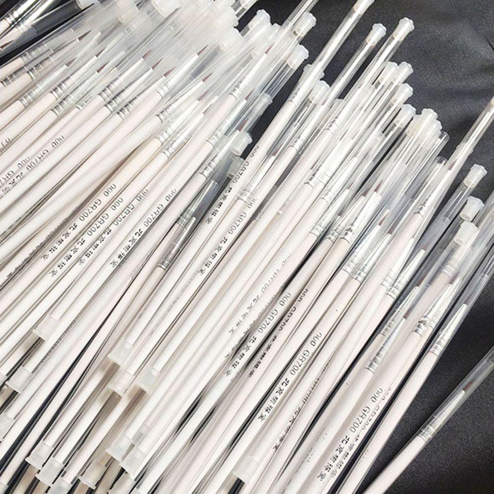 10PCS New Watercolor Art Tools Line Drawing Pen Nylon Fiber Hair Artist Paint Brush Point Tip