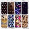 Love You Pink Hear Case For Apple iPhone 14 Pro Max 13 11 12 Mini SE 7 8 Plus X XS 6 6S Silicone Phone Cover Soft TPU Funda Capa