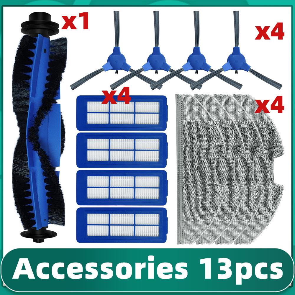 Для Anker Eufy RoboVac G10 G20 G30 Hybrid Edge Verge Комплект Запасных Частей Аксессуары Hepa Фильтр Салфетки для Швабры Основная Боковая Щетка Крышка