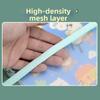 Visible Kids Document Bag A3 Large Zipper Mesh Bags Durable Stationery Organizer  Exam Papers