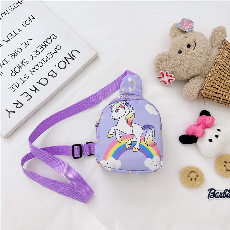 Stylish Kindergarten Crossbody Bag With Charming Animal Patterns And Shimmering Sequins