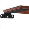 1PC Shelf Bracket 4/6/8/10/12 Inch Black Heavy Shelf
