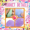 Reusable Stress Ball Kitten Squeeze Toy Soft Cat Fidget Ball Cute Animal TPR Material Decompression Toy for Office Desk Gift Lovers Durable